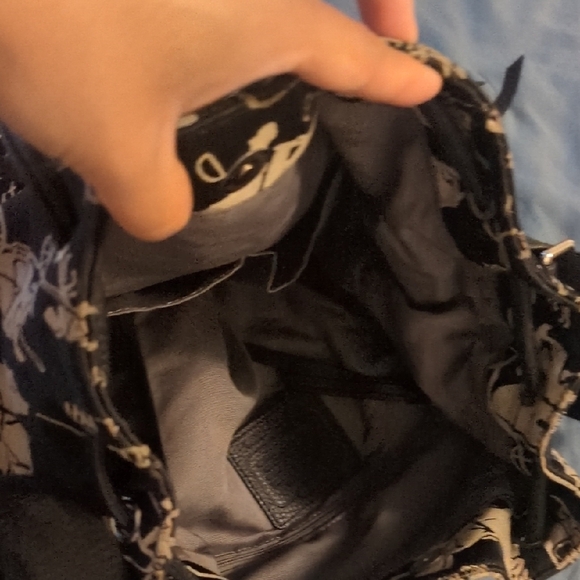 Coach Black and White Graphic Backpack/Body Bag - Picture 7 of 9